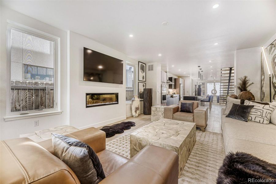 Furnished interior view inside a new home in , Denver (Image 13).