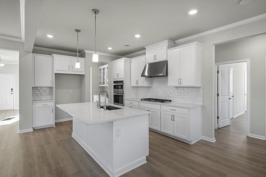Furnished interior view inside a new home in Stratford Hills, Ball Ground (Image 4).