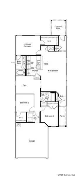 2D floor plan layout of this home in Legend Heights, New Braunfels, TX (Image 2). 2D floor plan layout of this home in Legend Heights, New Braunfels, TX (Image 2).