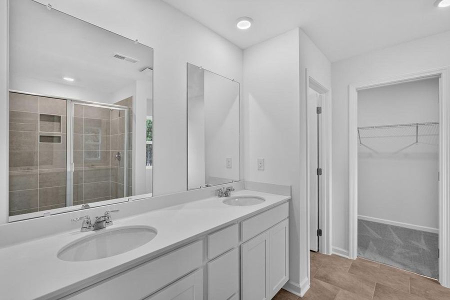Furnished interior view inside a new home in Heritage River, Euharlee (Image 5).