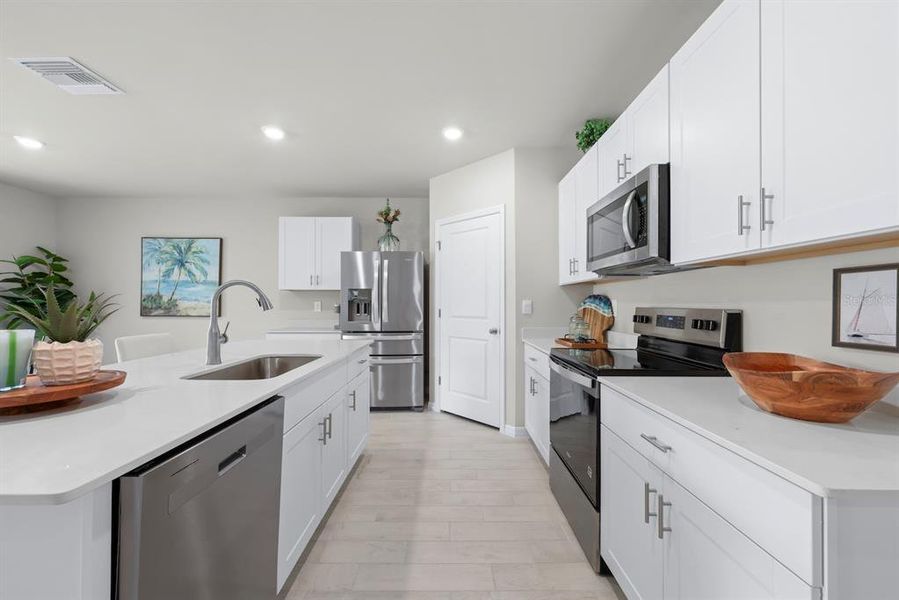 Furnished interior view inside a new home in , Port Charlotte (Image 17).