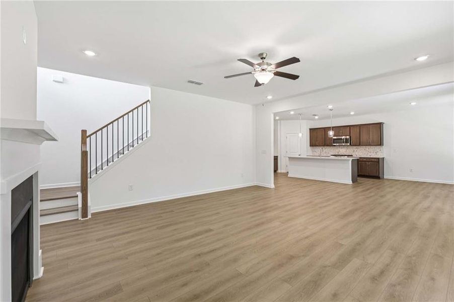 Spacious, unfurnished interior of a new home in The Estates at Casteel, Bethlehem (Image 20).