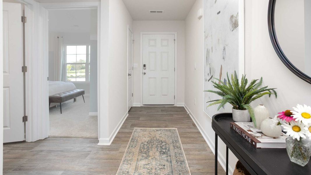 Furnished interior view inside a new home in Evergreen Landing, Lexington (Image 3).