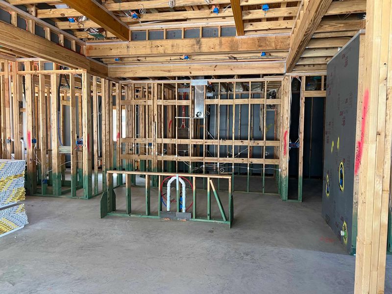 Kitchen Construction Progress