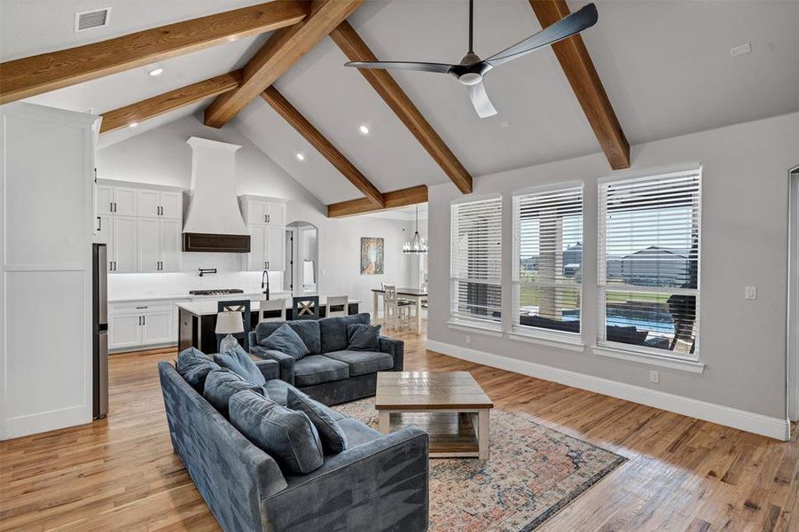 Furnished interior view inside a new home in , Godley (Image 18).