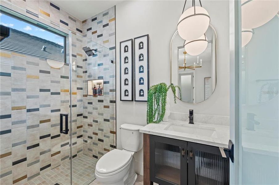 Furnished interior view inside a new home in Shellstone at Waterside, Sarasota (Image 18).