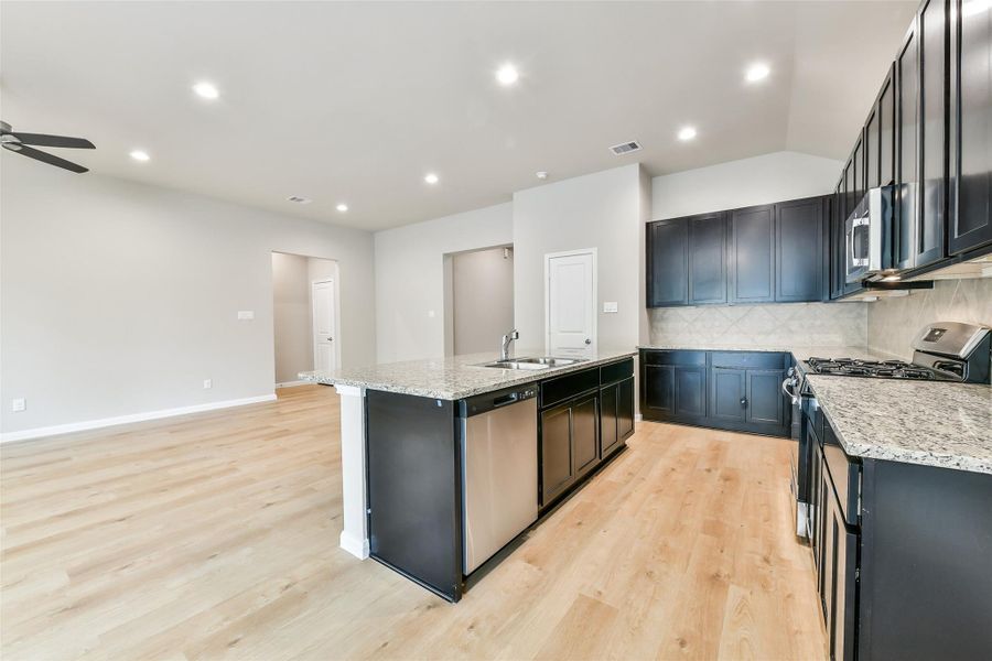 Furnished interior view inside a new home in King Oaks Village, Baytown (Image 8).