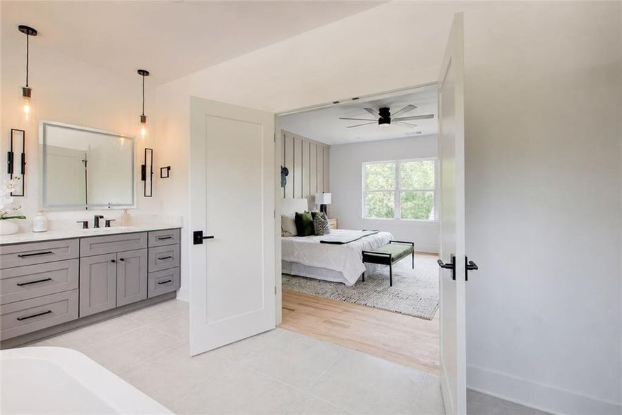 Furnished interior view inside a new home in , Tucker (Image 29).