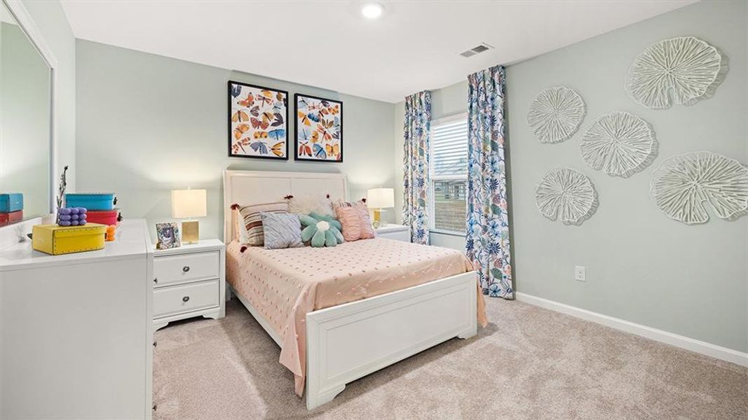 Furnished interior view inside a new home in Brooks Station, Dacula (Image 33).