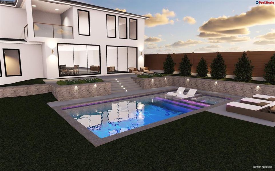 Pool not included, renderings for inspo. purposes only. Pool not included, renderings for inspo. purposes only.