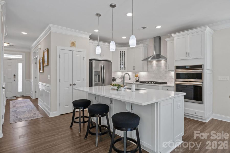 Furnished interior view inside a new home in Dogwood Grove, Statesville (Image 10).