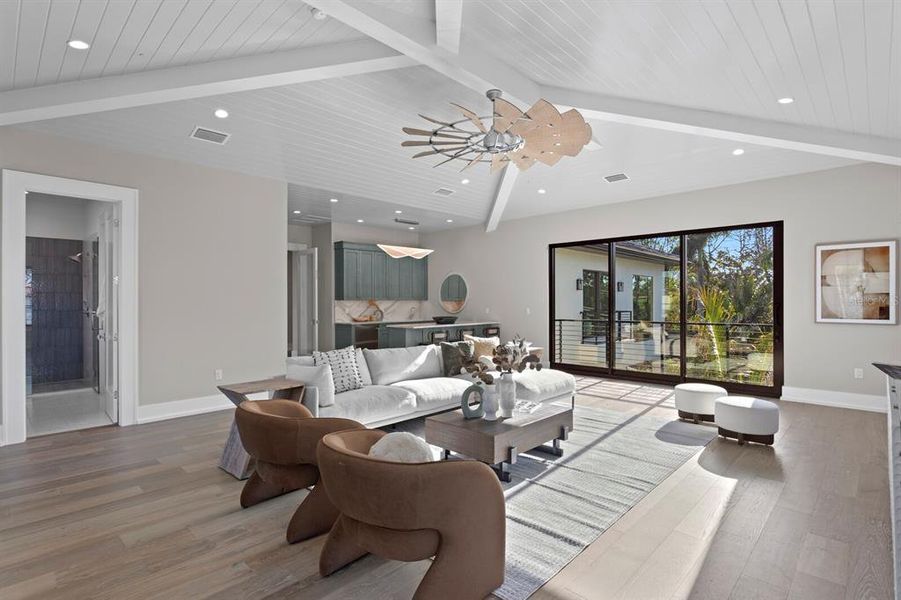 Furnished interior view inside a new home in , St. Petersburg (Image 38).