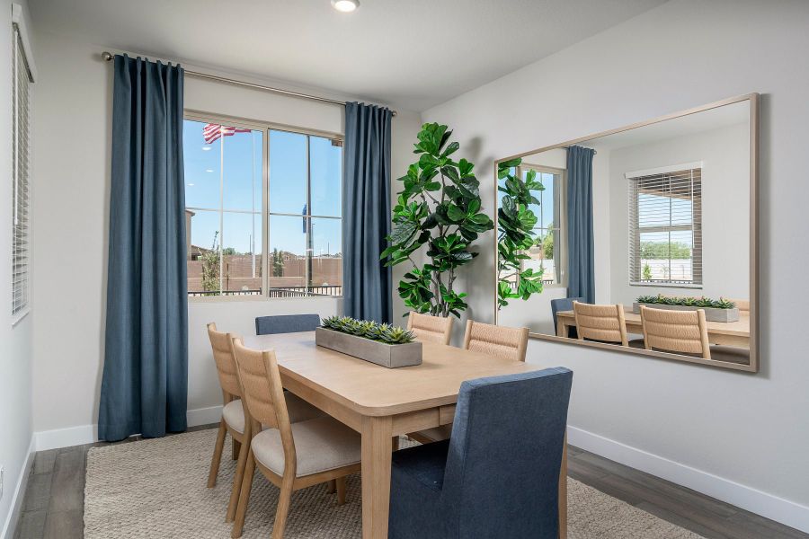Representative furnished interior of a home built from the 2 by Risewell Homes in Bella Storia, Gilbert (Image 6). Representative furnished interior of a home built from the 2 by Risewell Homes in Bella Storia, Gilbert (Image 6).