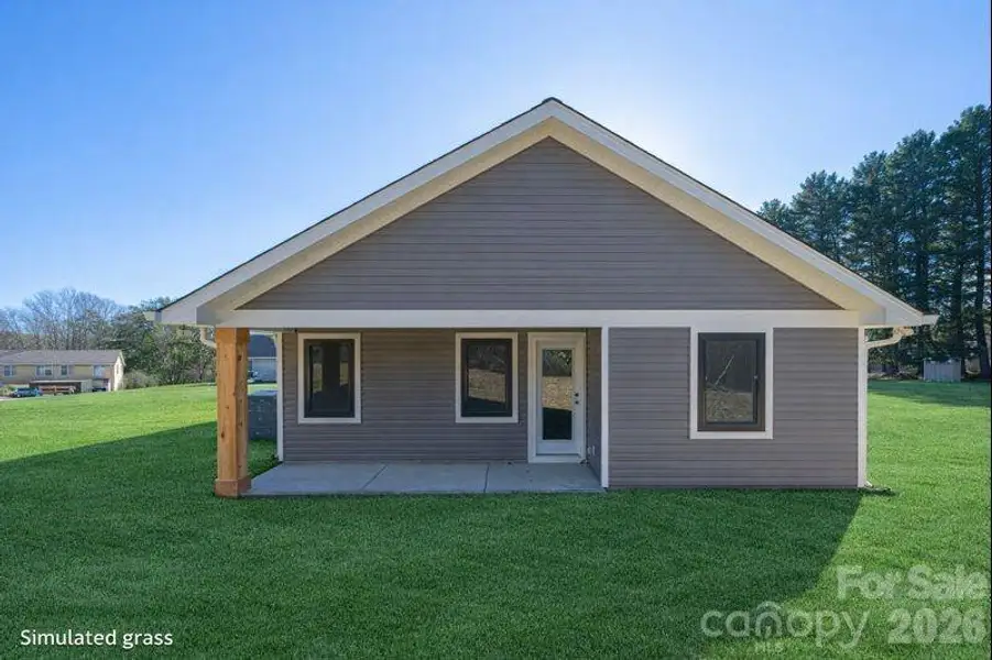 Exterior details and patio area of a home in , Statesville (Image 2). Exterior details and patio area of a home in , Statesville (Image 2).