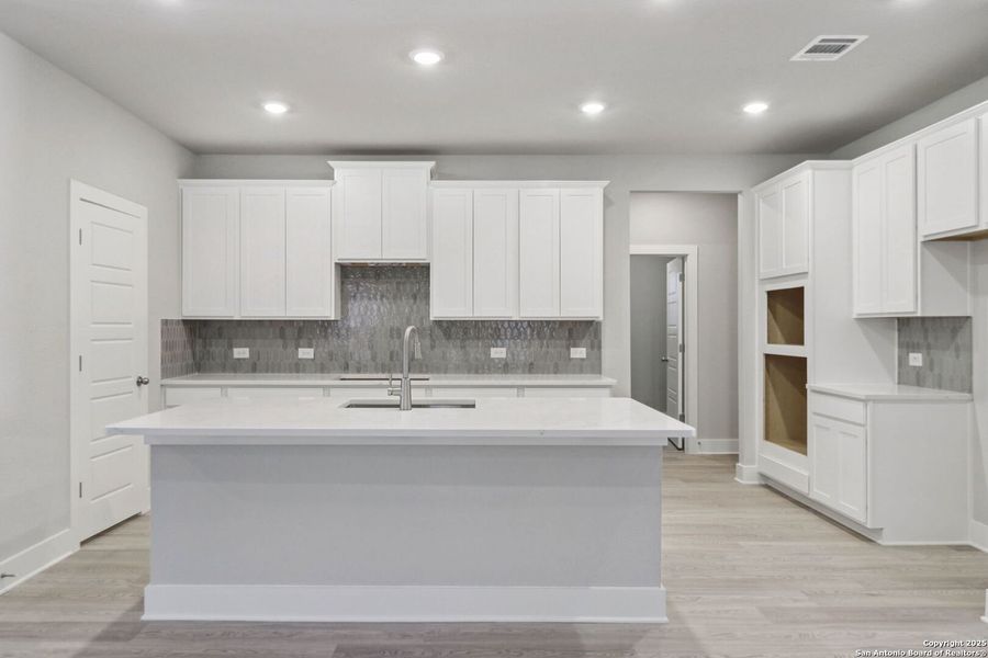 Furnished interior view inside a new home in Fox Falls, Boerne (Image 14).