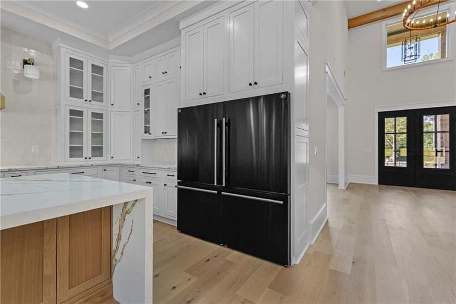 Furnished interior view inside a new home in , Monroe (Image 54).