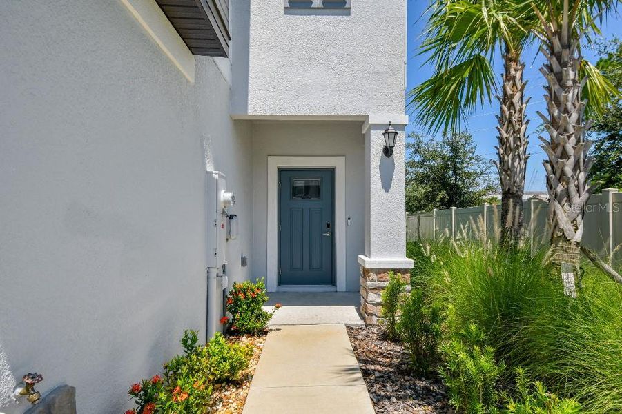 Front exterior of a new home in , New Port Richey, FL, highlighting curb appeal (Image 21).