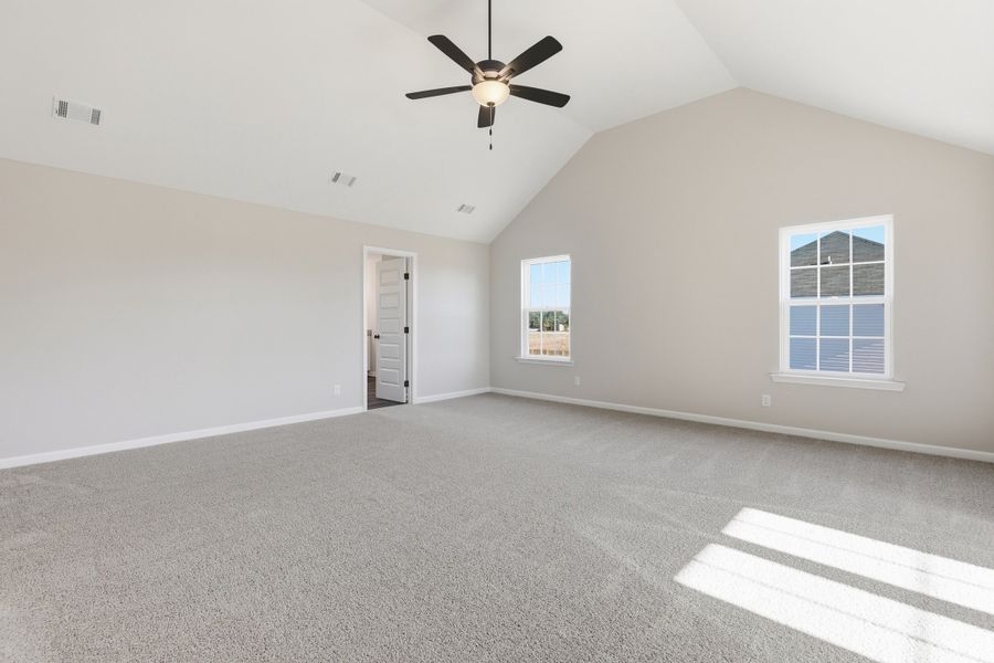 Representative unfurnished interior of a home built from the The Screven by RTS Homes in Tibet Road at Sassafras, Allenhurst (Image 42).