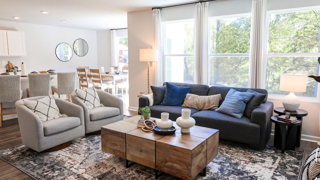 Furnished interior view inside a new home in Paddington Place, Baxter (Image 11).