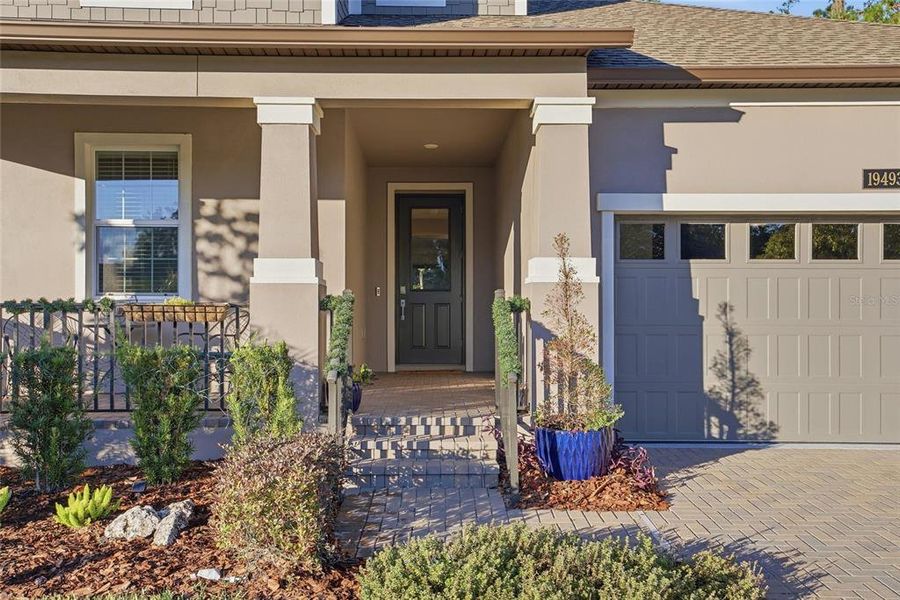 Exterior details and patio area of a home in , Brooksville (Image 23).