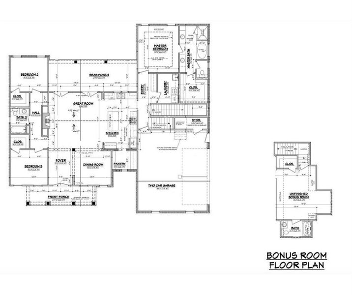 2D floor plan layout of this home in , Jasper, GA (Image 3).