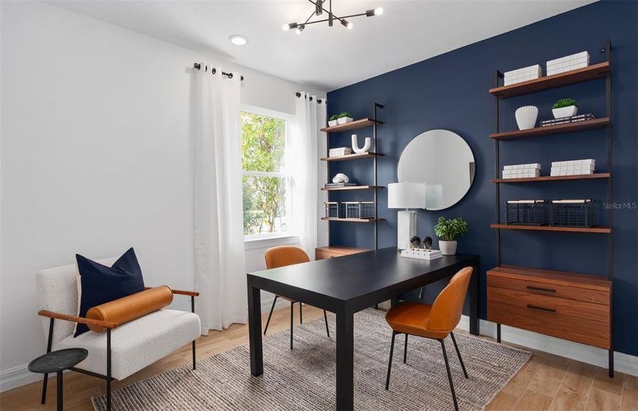 Furnished interior view inside a new home in Bridgewalk, St. Cloud (Image 6).