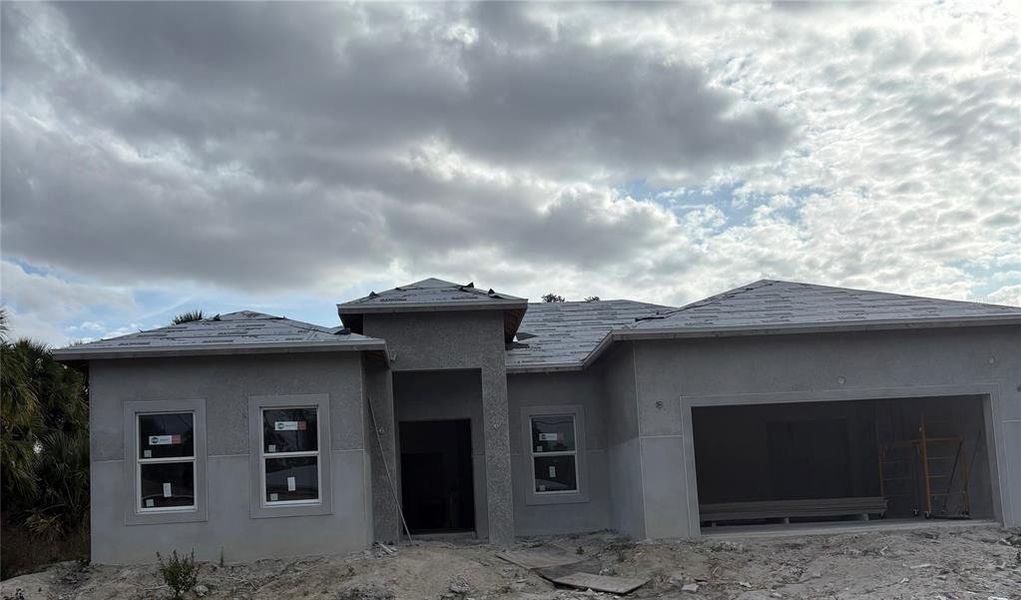 In-progress construction of a new home in , North Port, FL (Image 19).