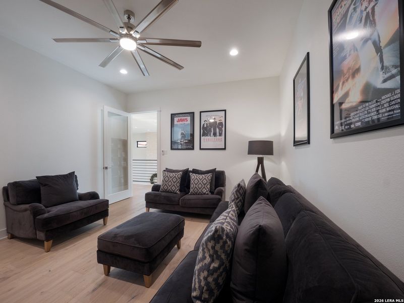 Furnished interior view inside a new home in , Bulverde (Image 28).