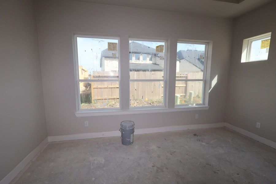 In-progress construction of a new home in Brookewater - Ascent Collection, Rosenberg, TX (Image 6).