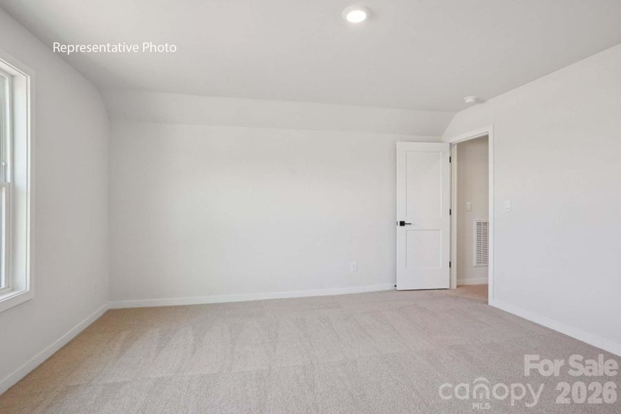 Spacious, unfurnished interior of a new home in Sanctuary at Southgate, Indian Trail (Image 27).
