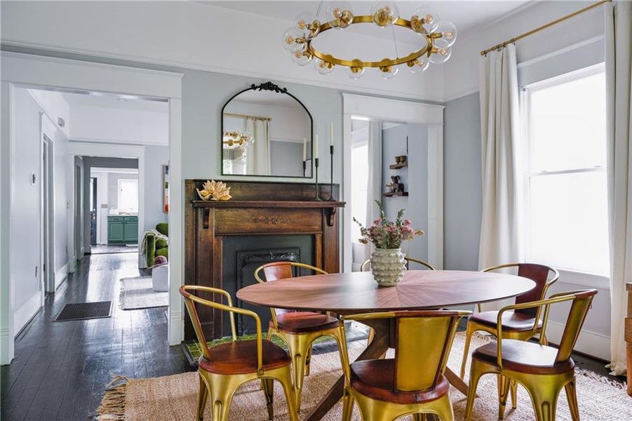 Furnished interior view inside a new home in , Atlanta (Image 5).