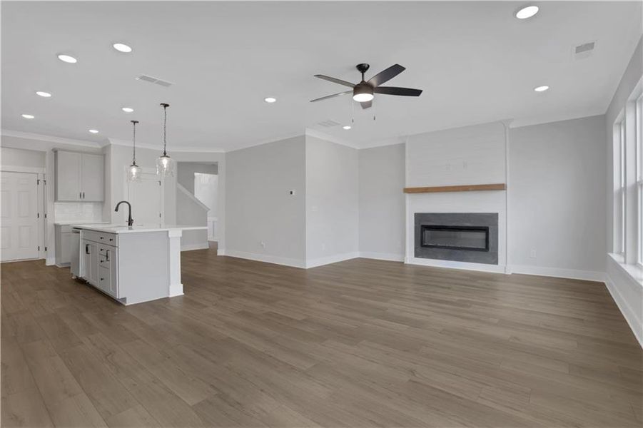 Spacious, unfurnished interior of a new home in , Dawsonville (Image 29).