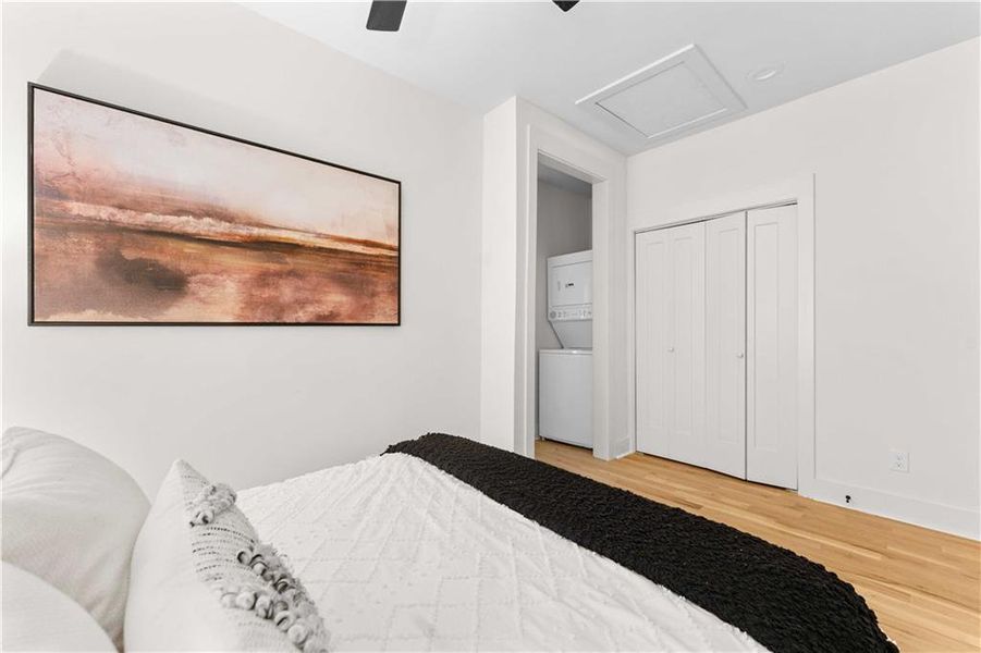 Furnished interior view inside a new home in , Atlanta (Image 13).