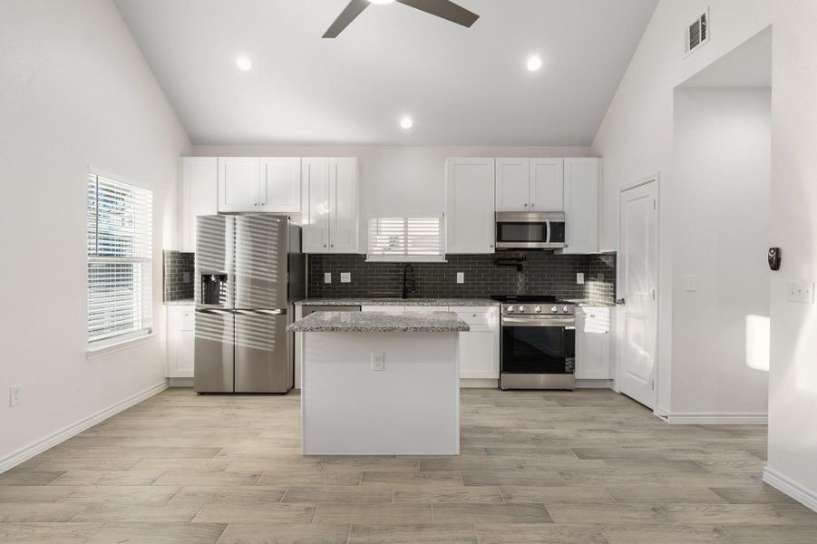 RENDERING OF COMPLETED HOME - Inquire with sales office for current selections of interiors.