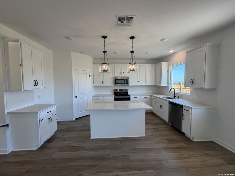 Furnished interior view inside a new home in The Wilder, Adkins (Image 13).