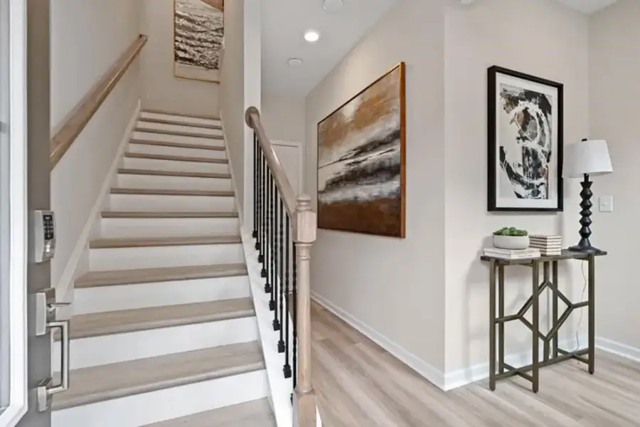 Furnished interior view inside a new home in Dreycott, Lawrenceville (Image 11).