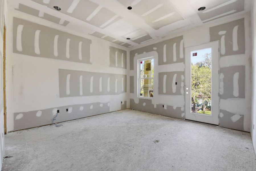 In-progress construction of a new home in , Houston, TX (Image 17).