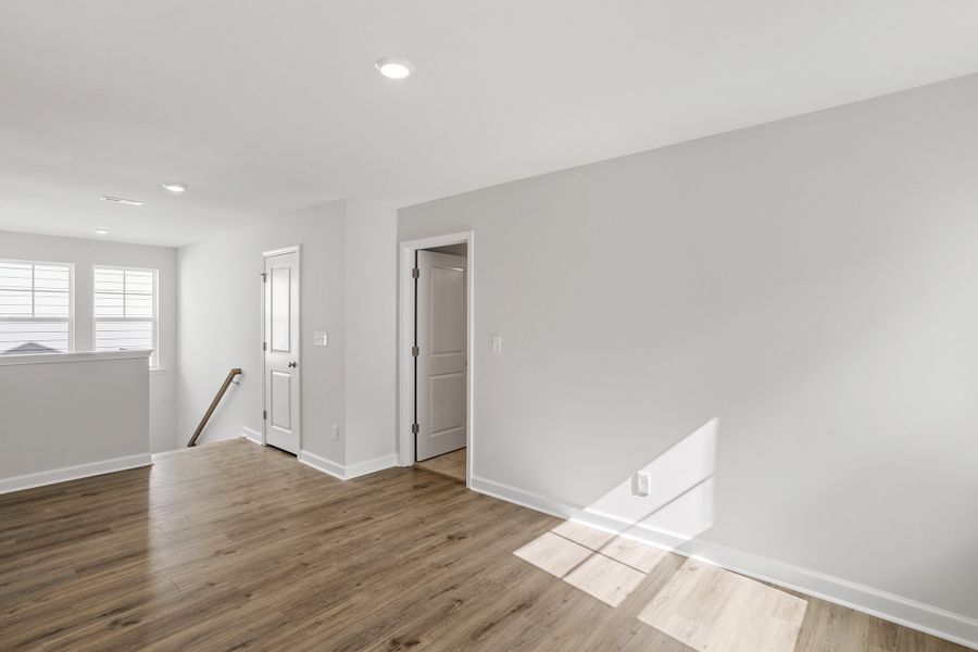 Spacious, unfurnished interior of a new home in Sweetbrier, Durham (Image 35).