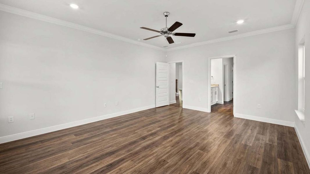Spacious, unfurnished interior of a new home in Santa Rosa Beach Homes, Santa Rosa Beach (Image 21). Spacious, unfurnished interior of a new home in Santa Rosa Beach Homes, Santa Rosa Beach (Image 21).