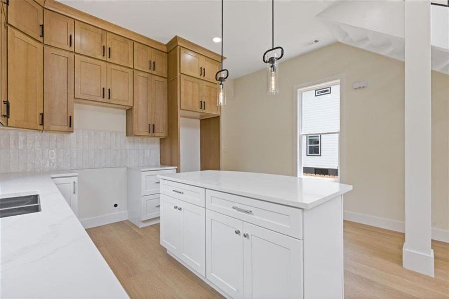 Furnished interior view inside a new home in , Atlanta (Image 9).