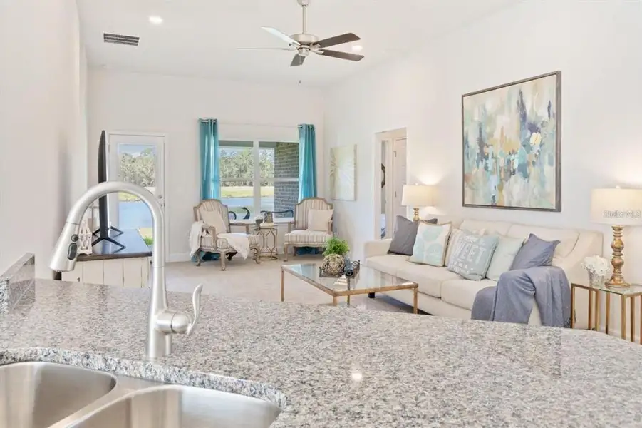 Furnished interior view inside a new home in , Ocala (Image 5).