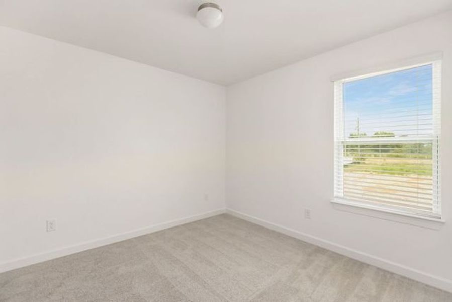 Representative unfurnished interior of a home built from the Eden by True Homes in Tanglewood East, Angier (Image 21).