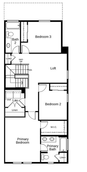 2D floor plan layout of this home in Farmlore Villas, Brighton, CO (Image 3).