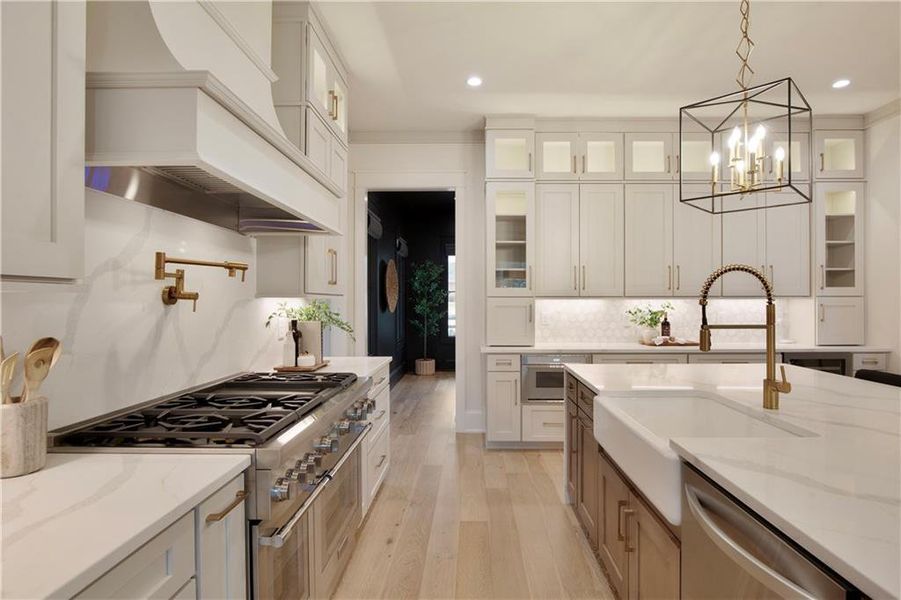 Furnished interior view inside a new home in , Alpharetta (Image 43). Furnished interior view inside a new home in , Alpharetta (Image 43).