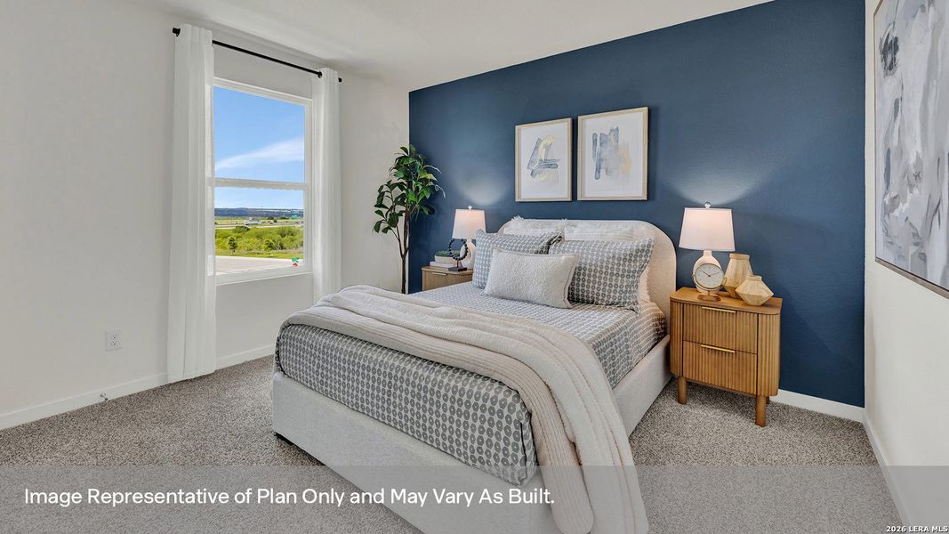 Furnished interior view inside a new home in Mayfair, New Braunfels (Image 7).