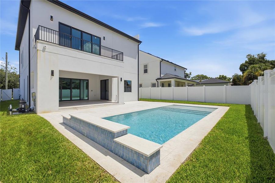 Exterior details and patio area of a home in , Tampa (Image 35). Exterior details and patio area of a home in , Tampa (Image 35).