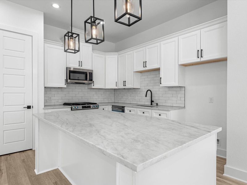 Furnished interior view inside a new home in , Houston (Image 10).