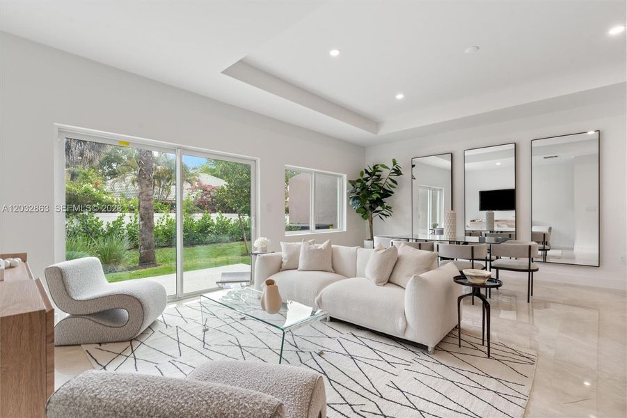 Furnished interior view inside a new home in , Coral Springs (Image 25). Furnished interior view inside a new home in , Coral Springs (Image 25).