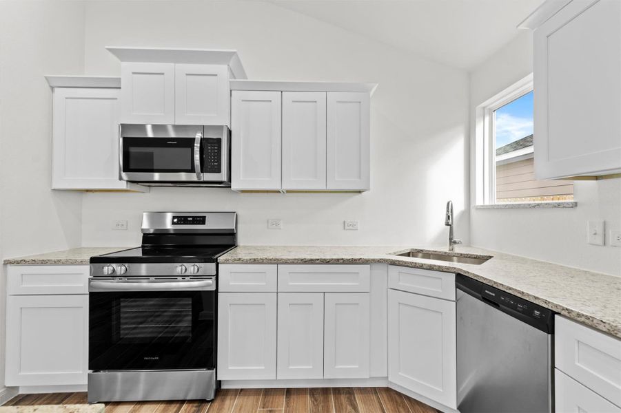 Furnished interior view inside a new home in Butler Farms, Liberty Hill (Image 4). Furnished interior view inside a new home in Butler Farms, Liberty Hill (Image 4).