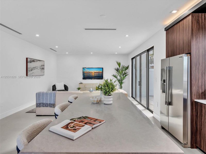 Furnished interior view inside a new home in , Dania Beach (Image 60).